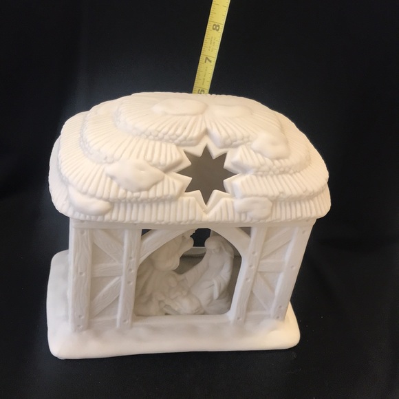 PartyLite O Holy Night Candle Holder Holiday Decor in Box - Picture 6 of 10